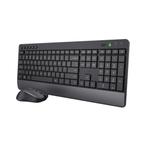Trust Trezo - Draadloze Toetsenbord en Muis -Azerty-Nieuw, Computers en Software, Toetsenborden, Ophalen of Verzenden, Draadloos
