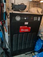 Stille compressor 5.5pk + 500L+ abb frequentie regelaar, Doe-het-zelf en Verbouw, Compressors, Ophalen, Geluidgedempt, Gebruikt