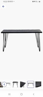 Max Visgraat eettafel 160 L x 90 B x 77 H, Ophalen, 50 tot 100 cm, Zo goed als nieuw, Vijf personen of meer