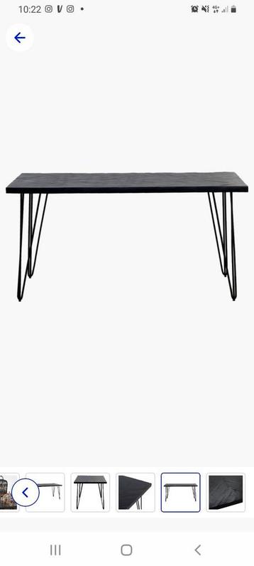 Max Visgraat eettafel 160 L x 90 B x 77 H beschikbaar voor biedingen
