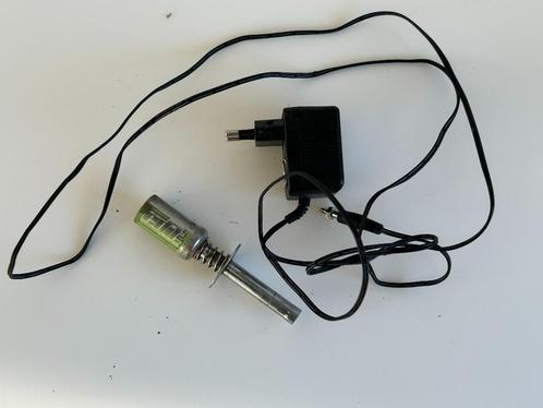 Gloeistarter + gloeistart adapter 1/10 nitro rc auto, Hobby en Vrije tijd, Modelbouw | Radiografisch | Auto's, Gebruikt, Onderdeel