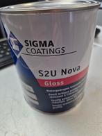 1 ltr sigma S2U nova gloss Ral 7021 voor  17,50, Verzenden, Nieuw