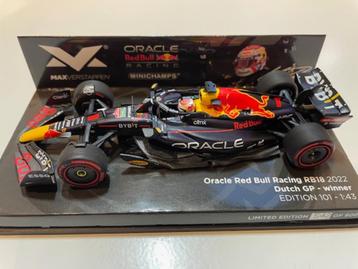 Red Bull Racing RB18 M. Verstappen winner Dutch GP 2022 beschikbaar voor biedingen