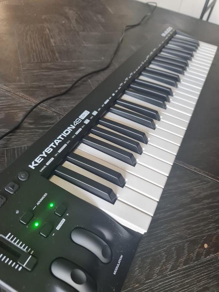 M-Audio Keystation 49 MK3 MIDI Keyboard Controller, Muziek en Instrumenten, Keyboards, Zo goed als nieuw, 49 toetsen, Overige merken