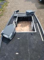 Visboot met 2 stoelen allerlei tools verende kanteltrailer, Watersport en Boten, Bootonderdelen, Ophalen