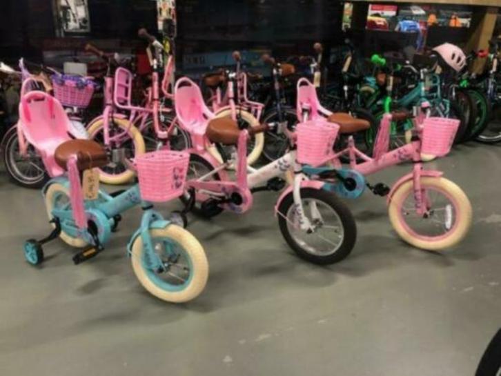 Popal Little Miss 14 inch meisjesfiets in 3 kleuren €179, Fietsen en Brommers, Fietsen | Meisjes, Nieuw, Ophalen of Verzenden