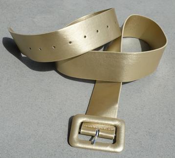 damesriem 256-0 in goudkleur / 100 cm - nieuw beschikbaar voor biedingen