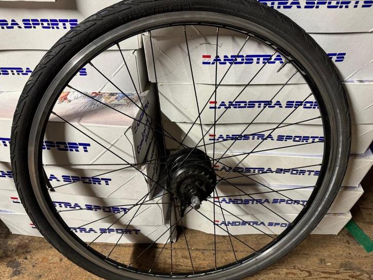 Achterwiel Shimano Nexus 8 Speed – Mét Band, Fietsen en Brommers, Fietsonderdelen, Gebruikt, Algemeen, Wiel, Ophalen of Verzenden