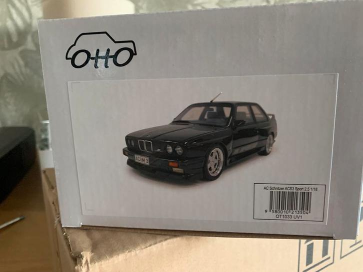 OttOMobile BMW E30 AC Schnitzer Sport 2.5 1/18, Hobby en Vrije tijd, Modelauto's | 1:18, Nieuw, Auto, OttOMobile, Verzenden