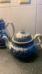 Koffie en theepot Engels Handpainting, Ophalen of Verzenden