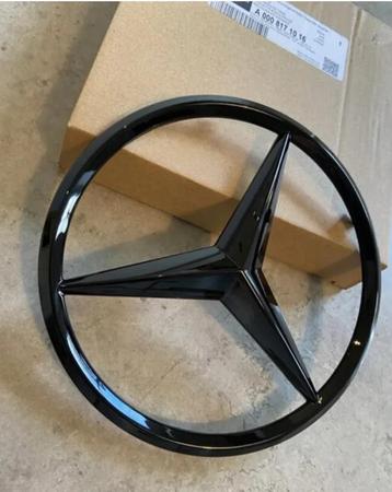 Mercedes STER ZWART LOGO achterklep W176 W177 W205 W117 W118 beschikbaar voor biedingen