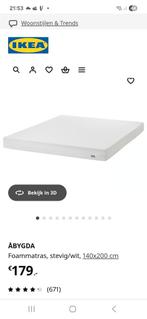 Matras ikea 140x200 cm met dekbed, Ophalen, Gebruikt, 140 cm, Twijfelaar