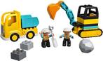 LEGO DUPLO Truck & Graafmachine met rupsbanden - 10931, Ophalen of Verzenden, Zo goed als nieuw, Duplo