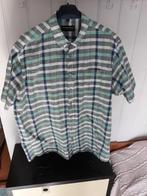 overhemd , maat XL (43-44) ,blauw/groen, Kleding | Heren, Ophalen of Verzenden, Gedragen, Blauw, Halswijdte 43/44 (XL)