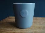 NIEUW - 1 DE Douwe Egberts grijs koffie mok - kopje, Nieuw, Ophalen of Verzenden, Overige stijlen, Kop(pen) en/of Schotel(s)