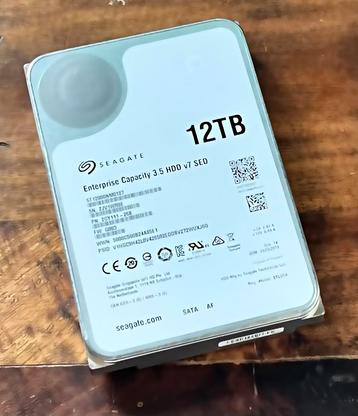 Seagate 12TB enterprise Drive SATA beschikbaar voor biedingen