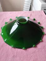 Lampenkapje vintage, Gebruikt, Ophalen of Verzenden, Minder dan 25 cm, Groen