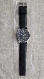 Vintage Ongedragen '90s Oozoo watch, Overige merken, Leer, Staal, Polshorloge