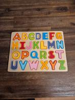 Houten Letter Puzzel, Ophalen, Zo goed als nieuw, Puzzelen
