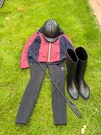 Complete paardrij-set! 9 tot 11 jaar., Dieren en Toebehoren, Kinderen, Dressuur, Ophalen of Verzenden, Zo goed als nieuw
