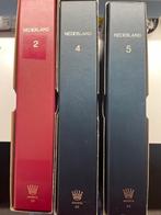 Importa 3 banden Nederland met bladinhoud en hoezen., Postzegels en Munten, Postzegels | Toebehoren, Verzenden, Verzamelalbum