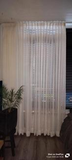 Vitrage gebroken wit, 200 cm of meer, Wit, Ophalen of Verzenden, Zo goed als nieuw
