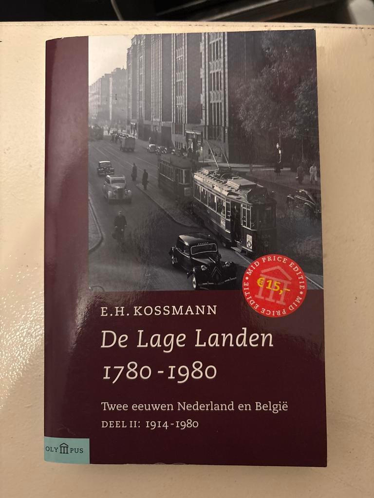 De Lage Landen 1780-1980 - Kossmann, Boeken, Ophalen of Verzenden, 20e eeuw of later, Gelezen