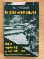 Met het vergeten leger in Indië, 1949-1950, Boeken, Ophalen of Verzenden, Gelezen, Ant. P. de Graaff