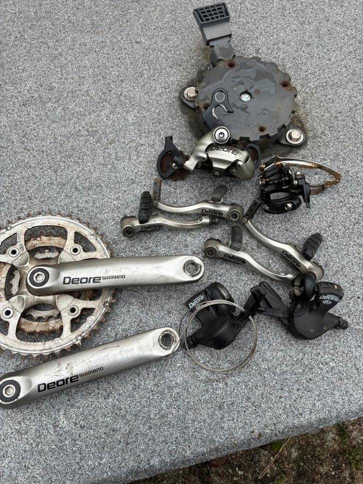 Div shimano deore onderdelen, Fietsen en Brommers, Fietsonderdelen, Gebruikt, Algemeen, Overige typen, Ophalen