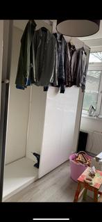 PAX kasten met schuifdeur hoogglans wit, Huis en Inrichting, Kasten | Kledingkasten, Ophalen, Gebruikt, 200 cm of meer, 200 cm of meer