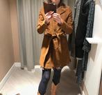Trenchcoat | echt leer | suède | Goosecraft, Verzenden, Zo goed als nieuw