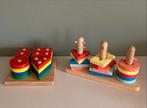 Houten Vormen Puzzels - New Classic Toys & HEMA, Ophalen, Gebruikt, Overige typen