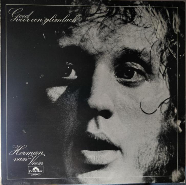 LP - Herman van Veen ‎– Goed Voor Een Glimlach, Cd's en Dvd's, Vinyl | Nederlandstalig, Gebruikt, Levenslied of Smartlap, 12 inch