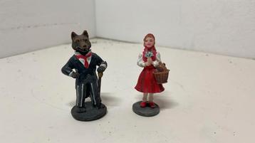 Luville Roodkapje en de Wolf Figuren beschikbaar voor biedingen