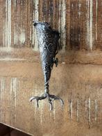 Vintage metalen tandenstoker houder, Antiek en Kunst, Ophalen of Verzenden