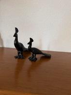 2 Pauw Beeldjes - Decoratief, Tuin en Terras, Ophalen of Verzenden, Zo goed als nieuw, Kunststof, Dierenbeeld