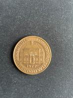 Herinneringsmunt Herbouwd Stadhuis Apeldoorn 1977, Ophalen of Verzenden, Brons, Nederland