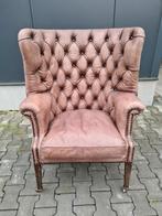 Chesterfield fauteuil Winston showroommodel + GRATIS BEZORGD, Huis en Inrichting, Fauteuils, Nieuw, Chesterfield, Leer, Ophalen of Verzenden