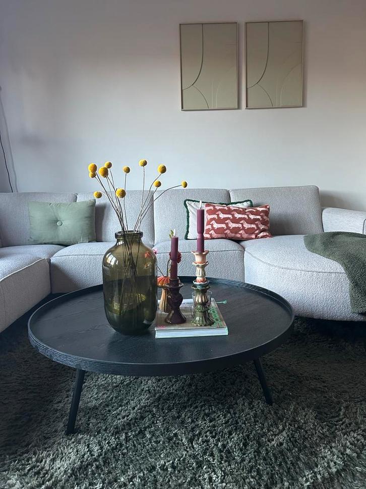 Woood Mesa XXL Salontafel - Zwart, Antiek en Kunst, Antiek | Woonaccessoires, Ophalen of Verzenden
