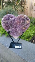 Amethist hart, Verzamelen, Mineralen en Fossielen, Ophalen of Verzenden