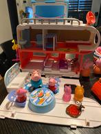 Peppa Pig camper met telefoon, auto en huis., Ophalen of Verzenden, Gebruikt, Jongen of Meisje