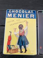 Chocola Reclamebordjes - Ansichtkaart formaat, Antiek en Kunst, Antiek | Wandborden en Tegels, Ophalen