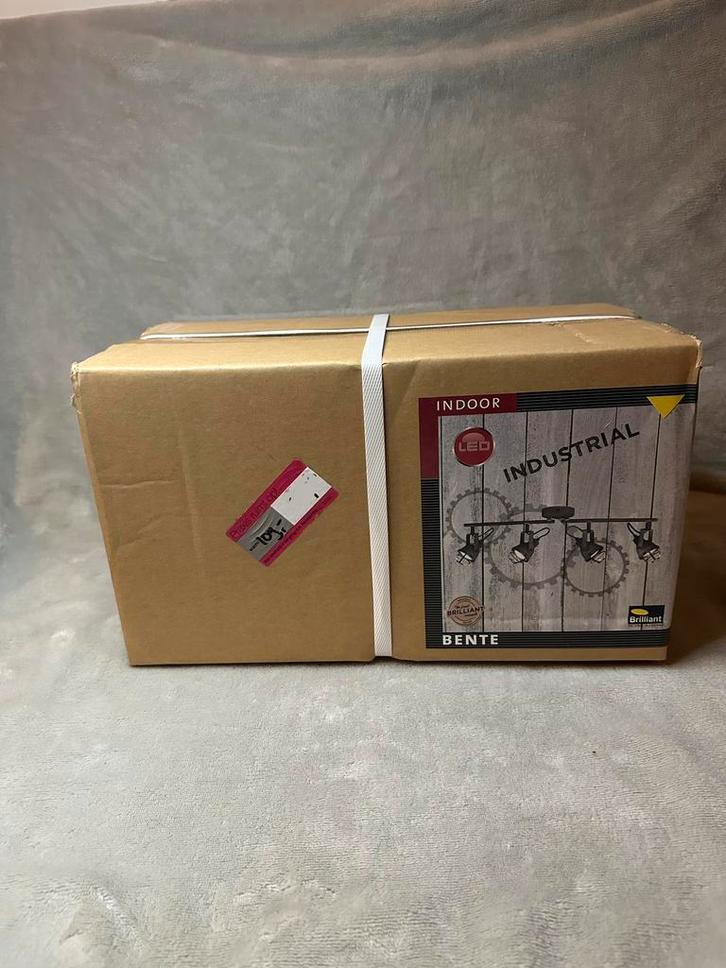 Industriële LED Spot lamp Bente - Nieuw in doos!, Huis en Inrichting, Lampen | Plafondlampen, Nieuw, Metaal, Ophalen of Verzenden