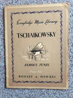 Bladmuziek piano Tschaikowky famous tunes (Tsjaikovsky), Ophalen, Gebruikt, Klassiek, Artiest of Componist