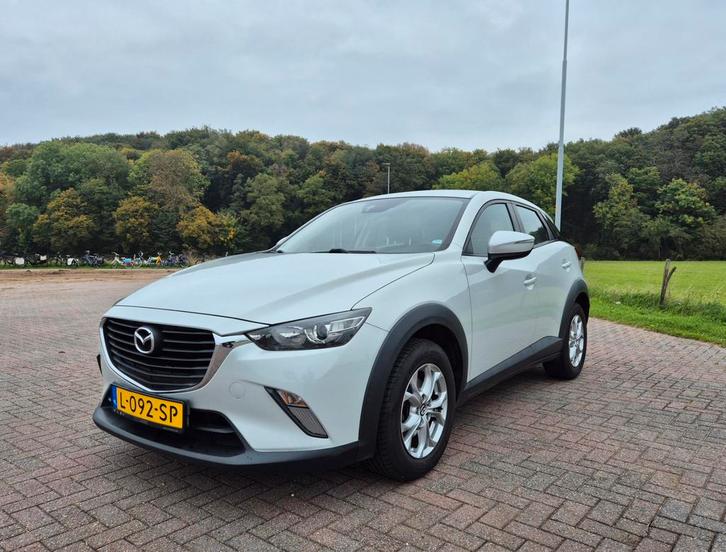 Mazda CX-3 2.0 Skyactiv-g 88KW 2015 Pearl White metallic, Auto's, Mazda, Particulier, CX-3, ABS, Airbags, Airconditioning, Bluetooth