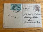 Briefkaart 1923. Glanerbrug langebalk stempel, Postzegels en Munten, Brieven en Enveloppen | Nederland, Verzenden, Briefkaart