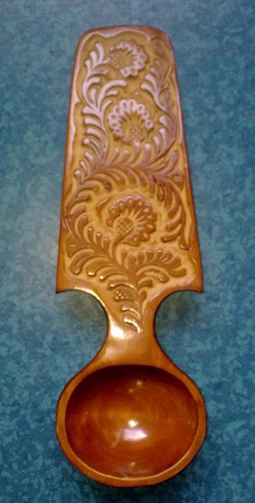 Decoratieve houten lepel voor aan de muur uit Rusland, Huis en Inrichting, Woonaccessoires | Wanddecoraties, Nieuw, Ophalen of Verzenden