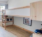 IKEA Kura Houten Hoogslaper met Lattenbodem, Ophalen, 85 tot 100 cm, Gebruikt, Hoogslaper of Stapelbed