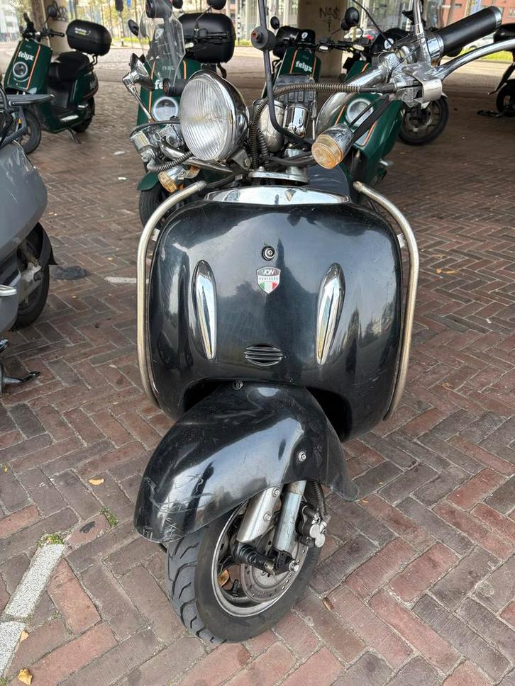 GTM Retro Scooter - Opknapper, Fietsen en Brommers, Scooters | Yamaha, Gebruikt, Overige modellen, Maximaal 45 km/u, Benzine, Ophalen