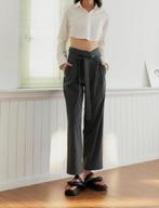 Grey wide leg trousers (Human Haus), Kleding | Dames, Nieuw, Ophalen of Verzenden, Maat 36 (S), Human Haus